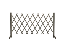Vidaxl Vedação Em Treliça Para Jardim 150x80 Cm Abeto Maciço Cinzento