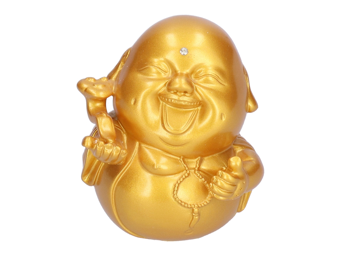 Estátua de Buda Golden Cute Maitreya LAXISCREED