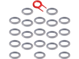Amortecedores De Anel Vedação Fuoyloo Para Teclados Mecânicos, Silicone, Extrator Teclas, Redução