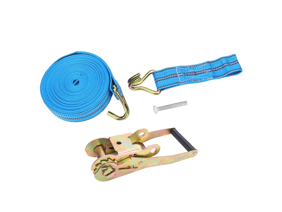 Cinta De Amarração Com Catraca, Resistente, Em Poliéster, Liga De Aço, Para Uso Industrial, 10m50mm