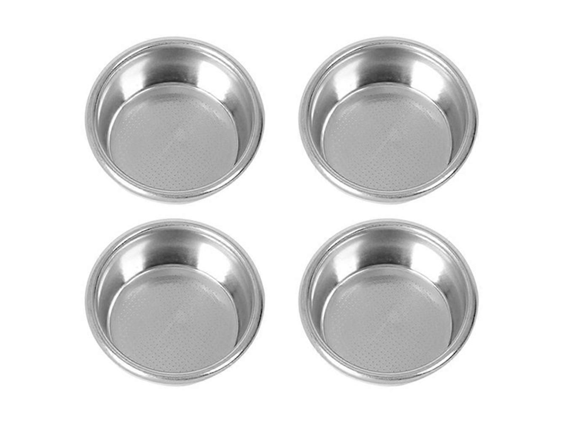Kit Com 4 Cestos De Filtro 54 Mm Para Cafeteira Semiautomática Sage 870 875 878 880 (sem Fundo) Hancjy