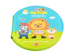 Ats libro de Baño Impermeable para Bebé Con Animales Del Zoológico Juguete Educativo Temprano para Piscina Y Baño