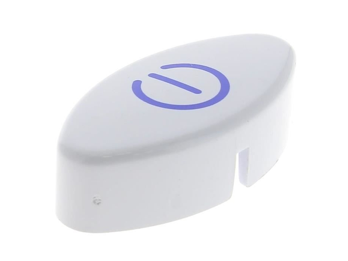 Toque branca marcha paragem para Máquina de Lavar Louça Indesit - Acessório de Aparelho - Branco