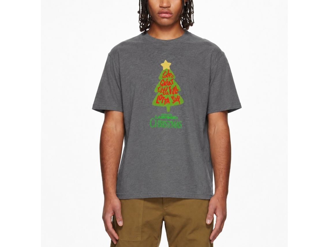 Rockinstone National Lampoon's Christmas Vacation Looks Great Christmas Tree T-shirt Size:l