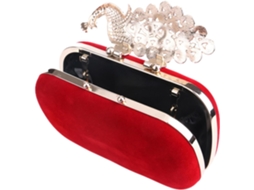 Bolsa De Mão Feminina Para Casamento Com Corrente Removível, Bolsa De Noite/bolsa De Ombro