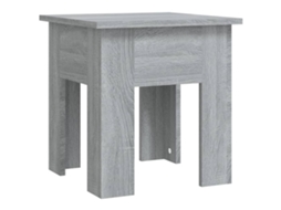 Coffee Table, Coffee Tables Vidaxl Cinzeto Madeira Processada (40 X 40 X 42 Cm)