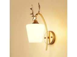 Applique Mural Branca, De Vidro, 27, Para Sala, Para Quarto, Para Cabeceira