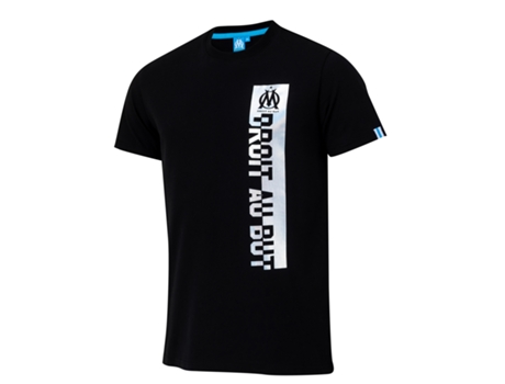T-shirt para Menino de Futebol OLYMPIQUE DE MARSEILLE (8 Anos - Algodão - Multicor)