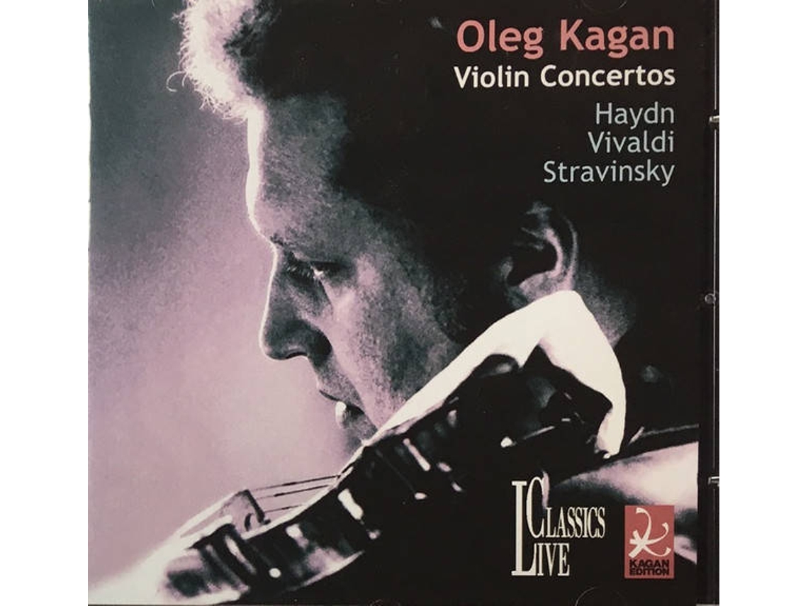 CD Oleg Kagan, Haydn, Vivaldi, Stravinsky - Violin Concertos (1CDs)