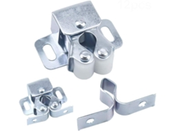 Conjunto De 12-fechos Rolo, Fechos De Porta Resistentes Com Parafusos Para Armários Guarda Roupa Portas Úteis E