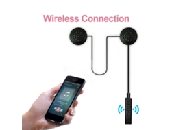 Fone de Ouvido Bluetooth Sem Fio para Moto Intercom Capacete com Microfone HD Mãos Livres | S/MARCA