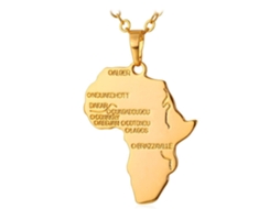 Colar África U7 Ouro