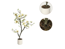 Planta de Magnólia Artificial, Design Realista, Uso Interno e Externo, 4ft 122cm OEM