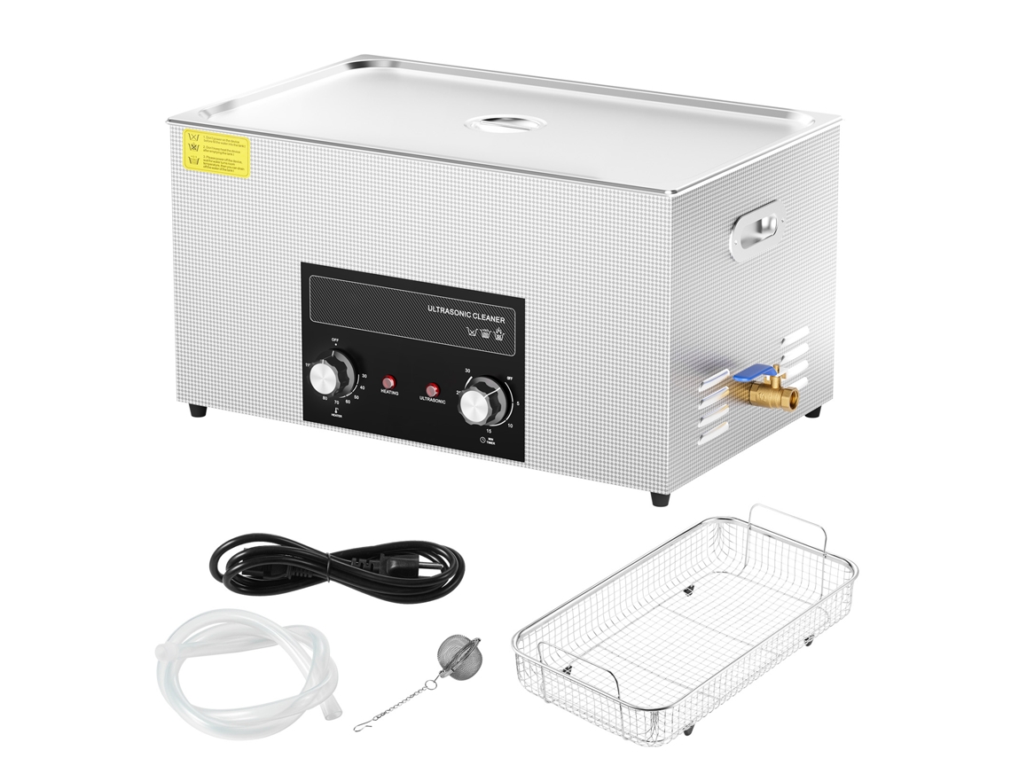 Limpador Ultrassônico Succebuy 22l Com Temporizador De Aquecimento E Cesto 480w
