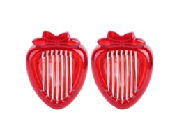 Cortador De Morango Mini Com Lâmina De Aço Inoxidável Ferramenta Para Cortar Frutas Utensílio De Cozinha Para Casa Other