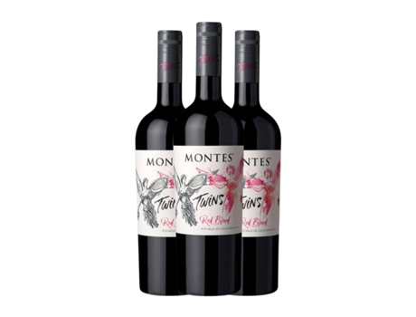 Vinho MONTES Twins Valle Central (0.75 L - 3 Unidades)