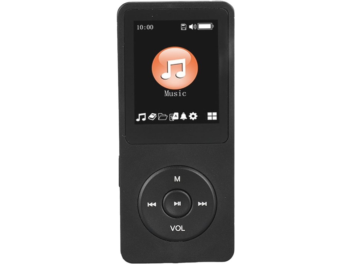 Reprodutor portátil de MP3/MP4, Bluetooth, alto-falante portátil com som HiFi integrado, cartão.