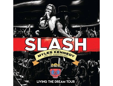 CD Slash featuring Myles Kennedy And The Conspirators - Living The Dream Tour (3 CDs)