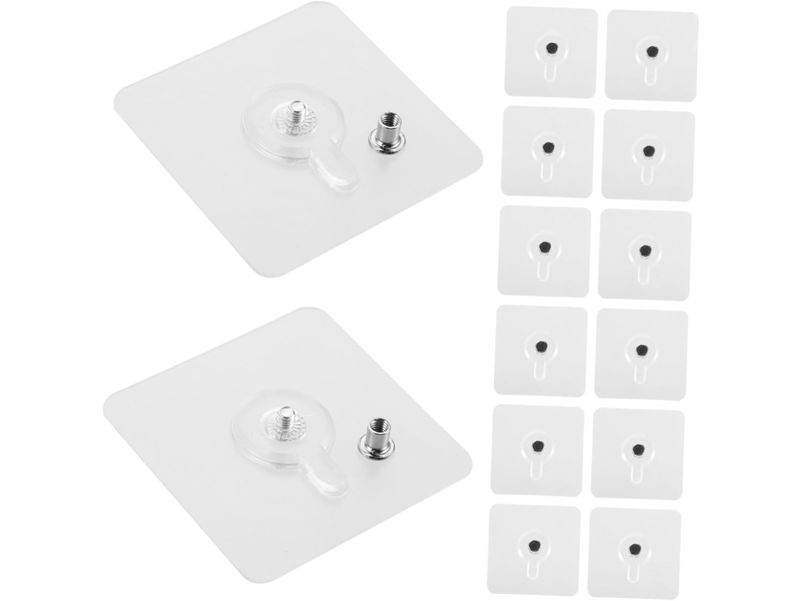 Conjunto De 20 Ganchos Adesivos Parede Para Pendurar Porta-retratos, S