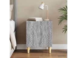 Vidaxl Mesa-de-cabeceira Sonoma Cinzento 43 X 34,5 X 50 Cm