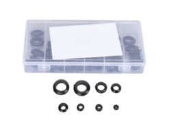 Kit De Guarniciones De Goma Assortidas 180 Piezas Para Tapones De Agujeros De Cortina De Fuego, Cilindros Y Válvulas
