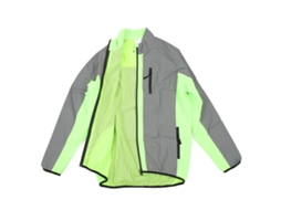 Jaqueta Refletiva Impermeável Vento proof Respirável com Bolsos para Ciclismo Tamanho M S/MARCA
