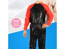 Roupa de sauna impermeável em PVC