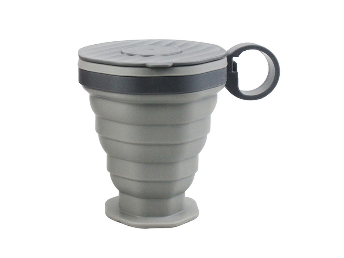 Copo De Café Silicone Dobrável Design Portátil Viagem Acampamento