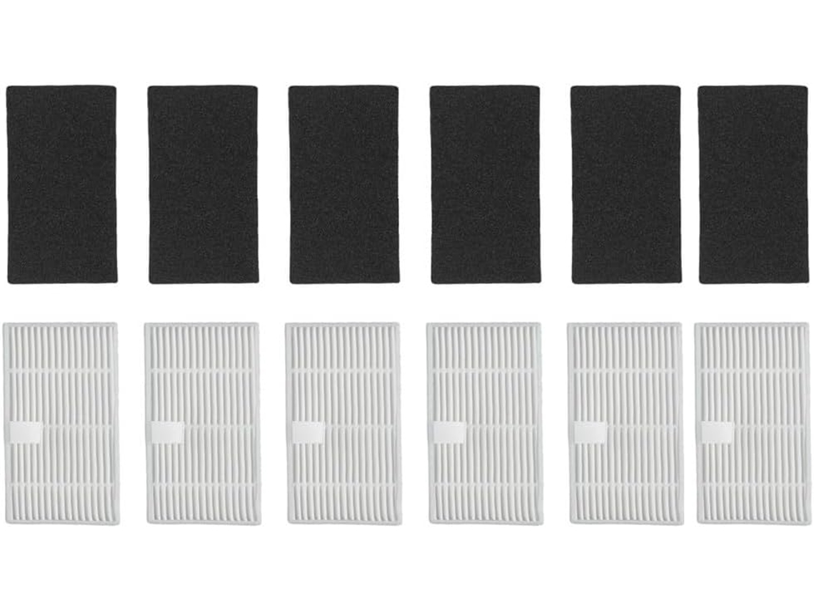 Conjunto De 6 Filtros Laváveis Para O Aspirador Robô Honor Choice M1,