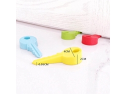 Batente De Porta Em Silicone Estilo Chave, 4 Peças, Decoração Para Casa, Infantil, Portátil, Segurança Para Dedos, Batente De Port Aquaforge