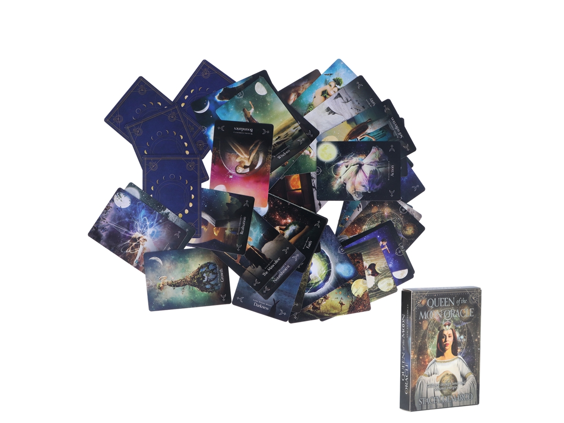 Mali baralho de Tarot de Adivinhação com Padrões Únicos Portátil para Festas Presente
