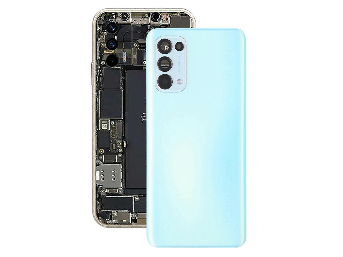 Tampa Traseira Da Bateria Compatível Com Oppo Reno5 K Pegm10