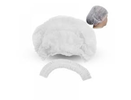 Toucas descartaveis clip branca emb. 100uni