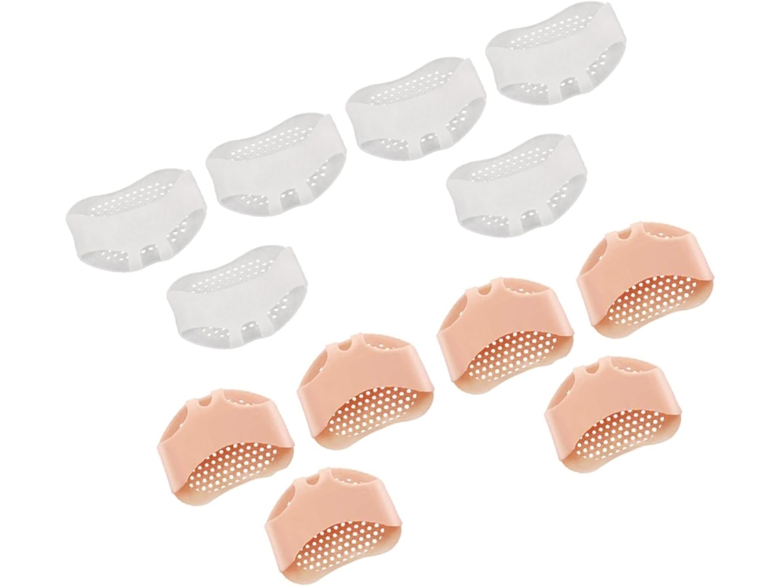 Palmilhas Ipetboom Para A Parte Frontal Do Pé, 12 Unidades, Com Almofadas De Gel Instantâneas, Confortáveis E Fáceis De