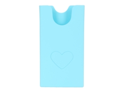 Suporte para Celular de Sacola de Praia Silicone Anexo Seguro para Celulares de Grande Tamanho Azul Lagoa