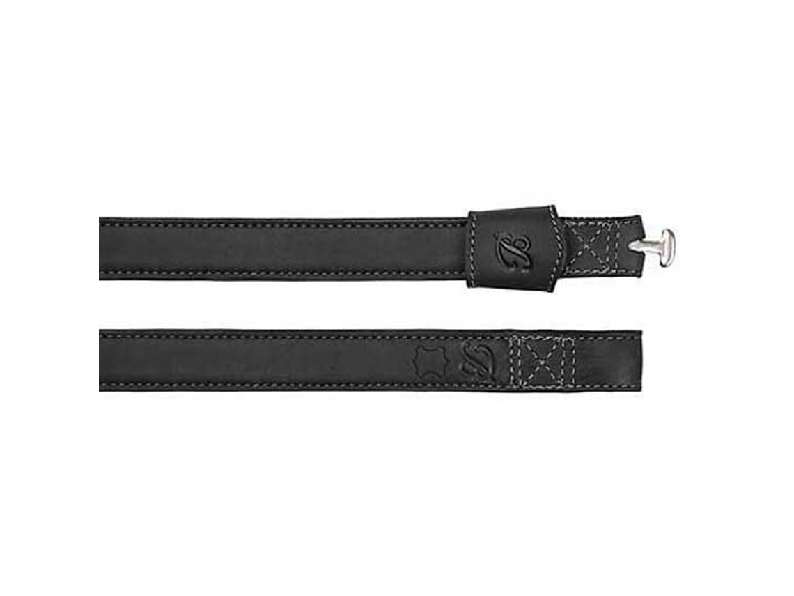 Couro Sem Fivelas Estribos Couro Luxe Preto 80 Cmbates