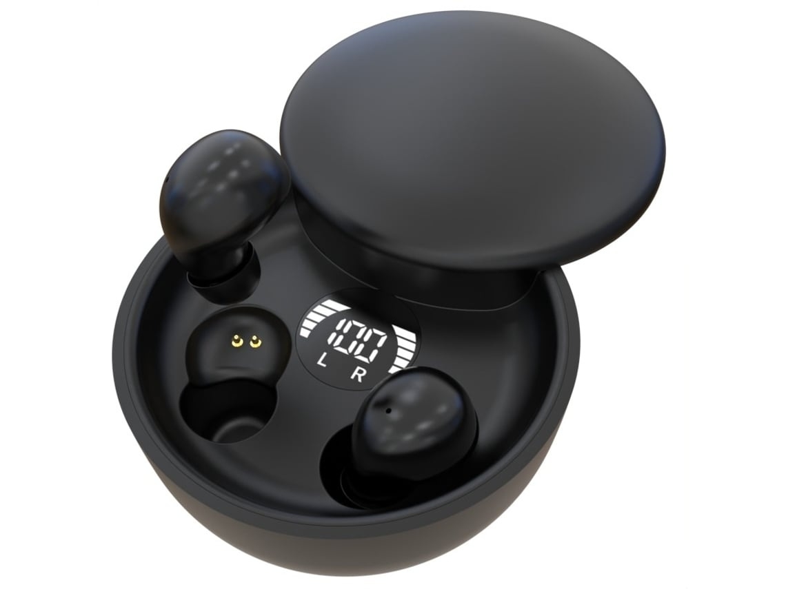 Auriculares Sem Fios Bluetooth Microfone Para Chamadas Controlo Tátil Estojo De Carregamento Ipx5 Lurelia