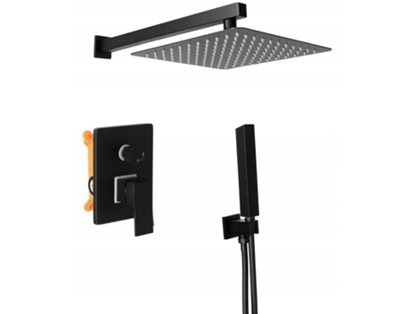 Misturador de Coluna de Chuveiro GRANITAN Definir Preto