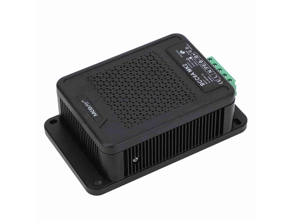 Carregador Inteligente de Bateria 3 Estágios para Gerador Bateria Ácida 12V AC 95‑280V Controle Smart