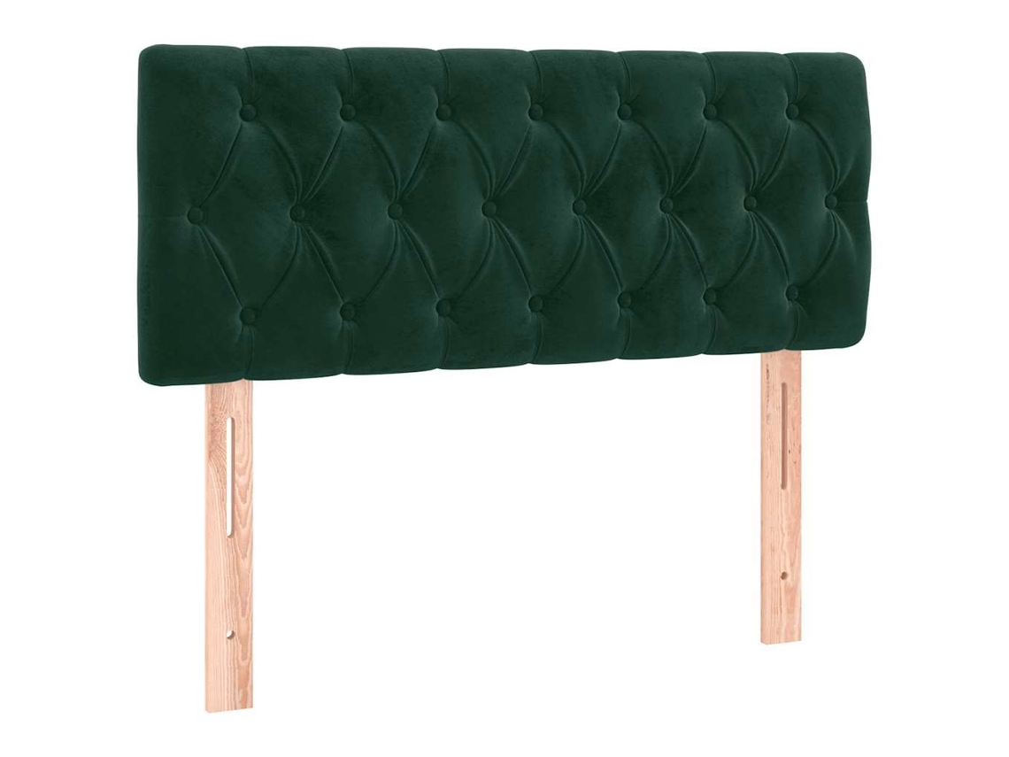 Cabeceira de Cama Veludo 90x7x78/88 Cm Verde escuro MAISON EXCLUSIVE