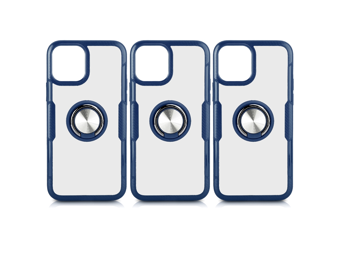Capa transparente para iPhone 12 Pro/Max, com suporte | EOOCOO