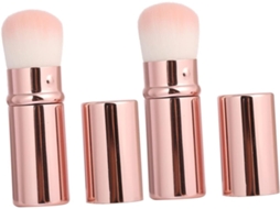 Conjunto De 2 Pincéis Para Blush, Pincel De Maquiagem, Pincel Cosmético Para Blush Em Pó Gokoco