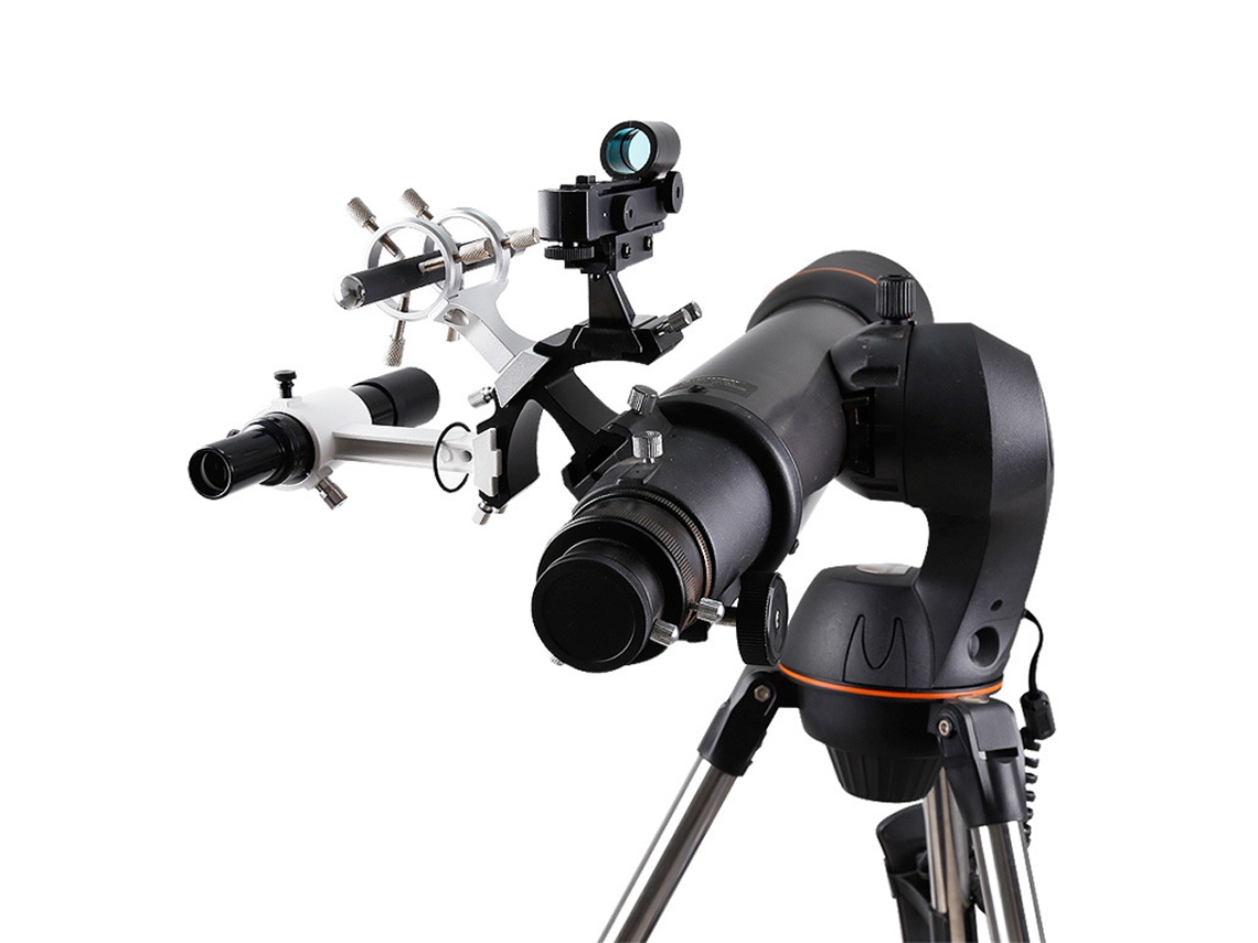 Soporte De Montagem Dovetail Para Telescópio Astronômico Com 3 Ranhuras E Laser