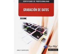 Livro Grabacion De Datos de Gema Mª Valentín López (Espanhol)