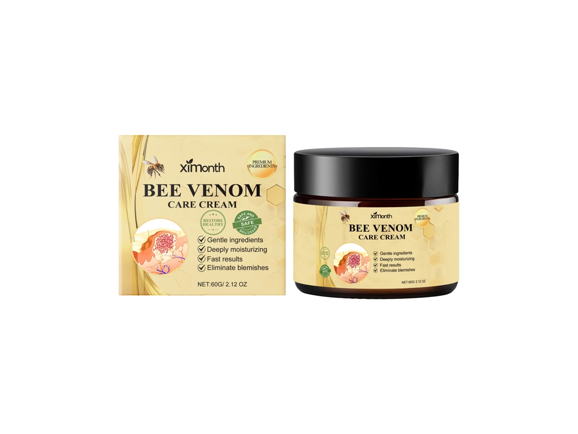 Creme de Pele Veneno Natural Abelha