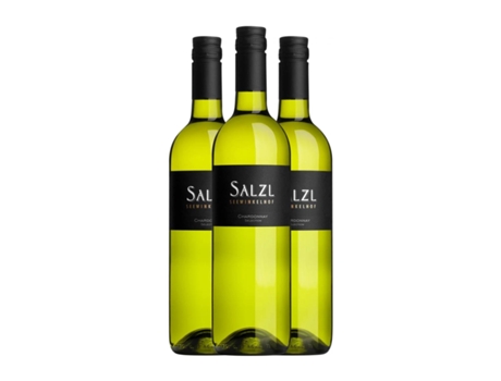 Vinho branco SALZL Selection Chardonnay Seco Burgenland (0.75 L - 3 Unidades)