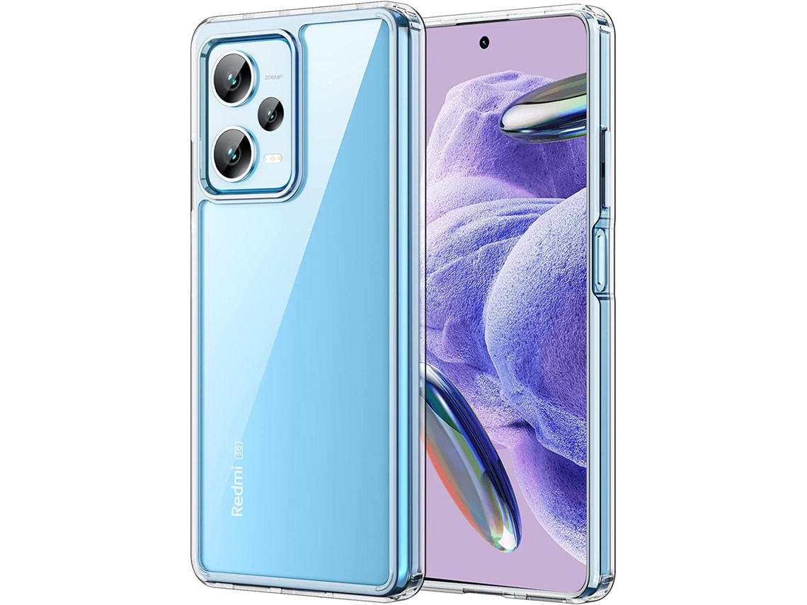 Lurelia Kit Proteção Para Xiaomi Redmi Note 12 Pro Plus 5g, Capa Tpu Transparente E Vidro De Ecrã