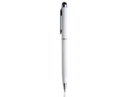 Caneta de Toque Capacitiva ILIKE Pn1 Universal 2 em 1 com Caneta Smartphone e Tablet Pc Branca