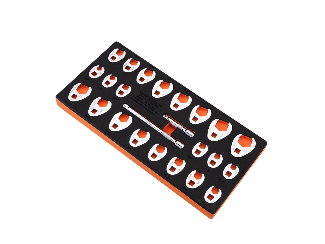 VEVOR Conjunto de Chave de Pé de Galinha 3/8
