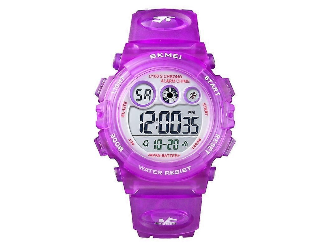 Relógio Eletrônico Esportivo Infantil Skmei 1451 Com Cronômetro Digital Led Luminoso E Cronógrafo.